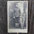 US Army Soldier Uniform Postcard Portrait Camp Lee Pennant WW1 Era Photo RPPC
