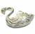 Vintage Treasures Sterling Silver Figural Swan Bird Pin Estate Jewelry Brooch