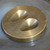 1990s Heavy Brass POG Slammer Customized Holographic 8-Ball Spinning Design Rare