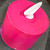 Vintage Bright Pink Disk-Go-Case 45 rpm 7" Vinyl Record Holder Case Carrier