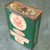 Vintage Du Pont Sporting Rifle Powder No 80 Tin Empty 8 Oz Gunpowder Can Gun