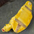 Vintage Ceramic Tiger Planter Yellow Black Stripe Mid Century Art Pottery Roaring