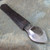 Vintage Antique The Brooks Company Steel Ink Scraper Eraser Knife Wood Handle