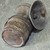 Antique Auto-Lite Coal Miners Brass Helmet Lantern Carbide Lamp Light Distressed