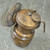 Auto-Lite Antique Coal Mining Carbide Lamp Helmet Miner's Helmet Light Lantern
