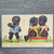 Vintage Black Americana Postcard Posted 1941 Chocolate Drops C243 Kids on Bench Slingshot