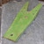Antique Green Paint Wooden Boot Jack Primitive Rustic Farmhouse Tool Bootjack