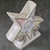 Vintage Order Eastern Star OES Masonic Ceramic Star Vase Planter Temple Treasure