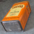 Vintage 1937 Saraka Laxative Tin Schering Corp NJ Medical Apothecary Advertising