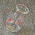 Vintage Forsht's Farms Mini Milk Bottle Individual Creamer PA Dairy Red Pyro ACL
