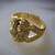 Vintage Planters Mr. Peanut Gold Tone Adjustable Ring Premium Cracker Jack Promo