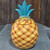 Vintage Abingdon Pottery Figural Pineapple Fruit Cookie Jar USA Mid-Century