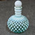 Vintage Fenton Blue Opalescent Hobnail Perfume Scent Bottle Ball Stopper Deco