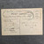 Antique 1909 Black Americana Valentine Postcard LE German Litho Heart Dialect Poem Minonk to Deer Creek Illinois Ephemera