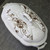 Antique Victorian Brown Transferware Covered Vegetable Dish Tureen Daisy Floral