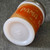 Vintage Pama Rub Ointment Jar Buffalo NY Hazel Atlas White Milk Glass Tin Lid