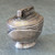 Vintage Ronson Lotus Table Lighter Silver Plated Mid Century Modern Art Deco