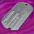 Vintage Korean War US Army Notch Dog Tag George E Schneider US51443282 Military