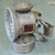Antique 1895 20th Century Bicycle Kerosene Lamp Headlight Lantern Bike Light