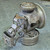 Antique 1895 20th Century Bicycle Kerosene Lamp Headlight Lantern Bike Light
