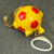 Vintage Sankyo Japan Pull String Musical Toy Soccer Ball Crib Nursery Wind Up