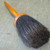 Vintage Painters Duster Brush Turned Wood Handle Horsehair 10 XX Paintbrush Tool