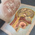 1901 Antique Medical Anatomical Flap Manikin Chart Human Head Brain Skull Oddity