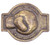 Vintage Johns-Manville Permastran Fiber Glass Pipe Boxing Glove Belt Buckle