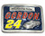 Vintage 1998 American Legends Foundry Jeff Gordon NASCAR Enameled Belt Buckle