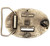 Retro Funky Vintage Drop Coin Here Novelty Vending Machine Coin Slot Belt Buckle