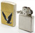 1996 Vintage Flying Bald Eagle Zippo Cigarette Lighter w/ Unfired Insert