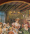 Vintage 1974 House of Falstaff Large Tin Metal Beer Advertising Sign Charger