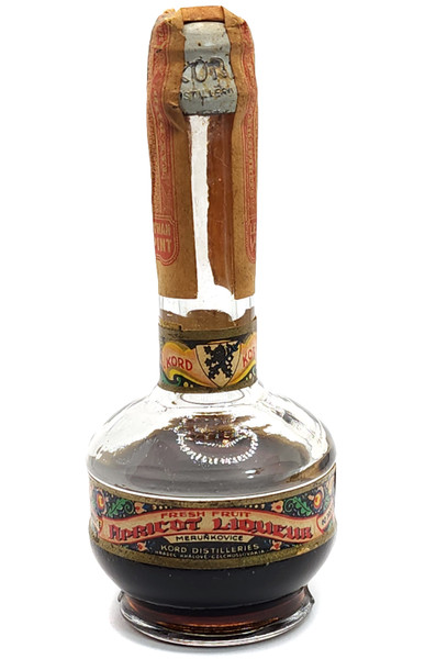 Vintage Merunkovice Fresh Fruit Apricot Liqueur Kord Distilleries Mini Bottle Sealed