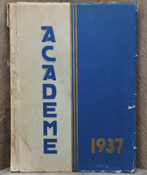 1937 Academe - Vintage Academy High School Yearbook - Erie, PA