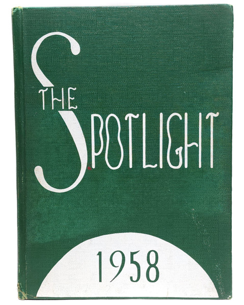 1958 Spotlight - Vintage Clymer High School Yearbook - Clymer, NY