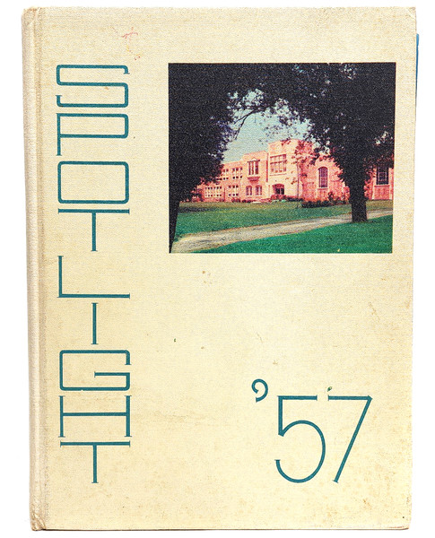 1957 Spotlight - Vintage Clymer High School Yearbook - Clymer, NY