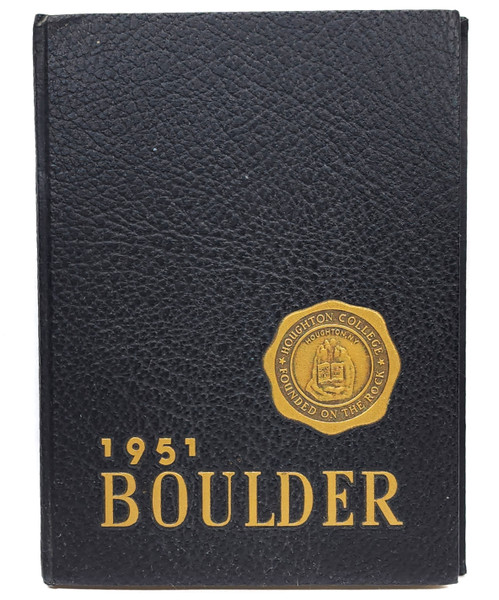 1951 Boulder - Vintage Houghton College University School Yearbook Houghton, NY