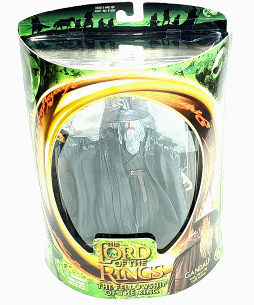 2001 Vintagel Gandalf Light Up Staff NOS Lord of the Rings Action Figure Toy