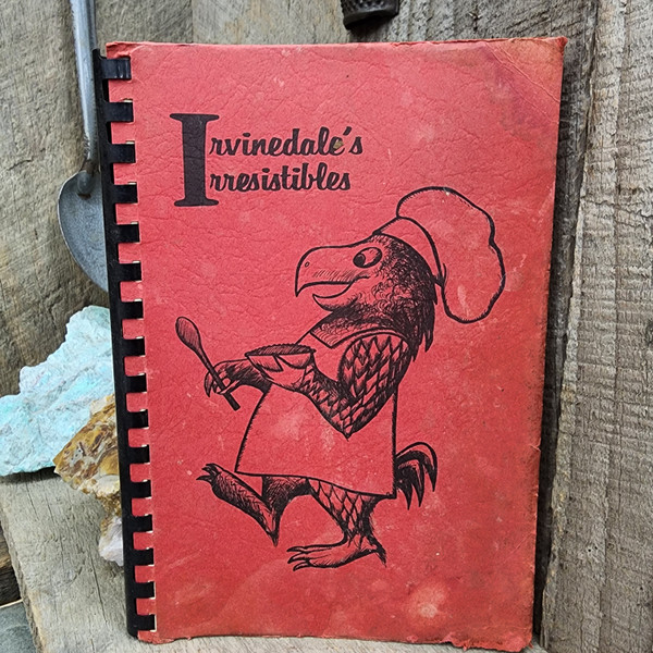 1983 Irvinedale's Irresistibles PTA Cookbook Irvinedale School Warren PA