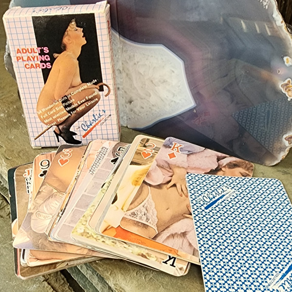 Vintage Charlie's Collection Full Deck of Nude Model Playing Cards