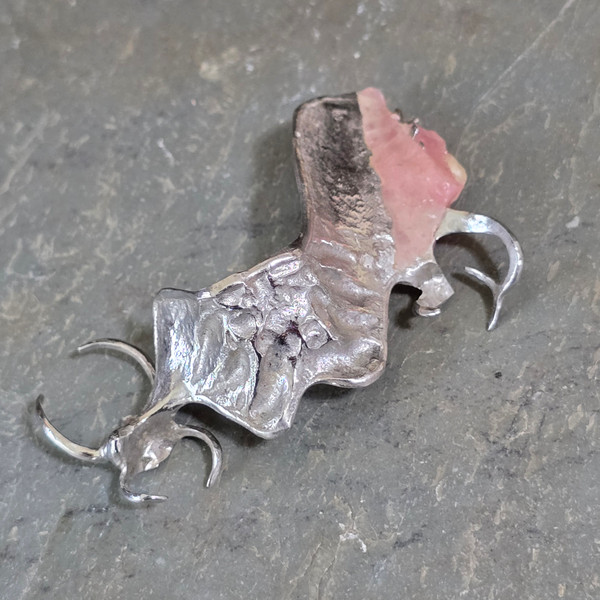 Vintage Broken Partial Plate Dentures False Teeth