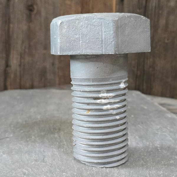 Giant 2.5"Diameter Hex Bolt Industrial Paperweight Nuclear Submarine Part Sub