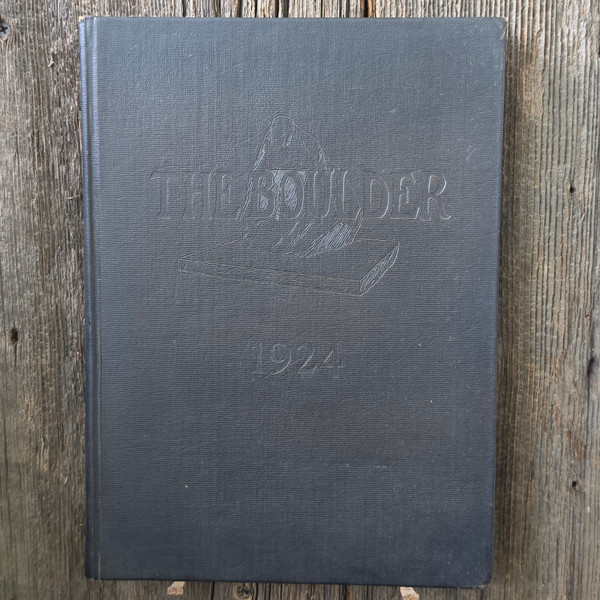 1924 The Boulder - Houghton College & Seminary University Yearbook Houghton, NY