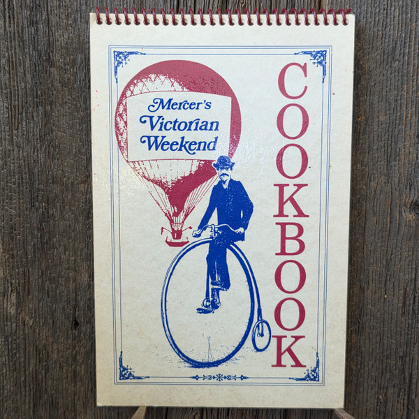 1992 Mercer's Victorian Cookbook - Vintage Recipe Cookbook - Mercer, PA