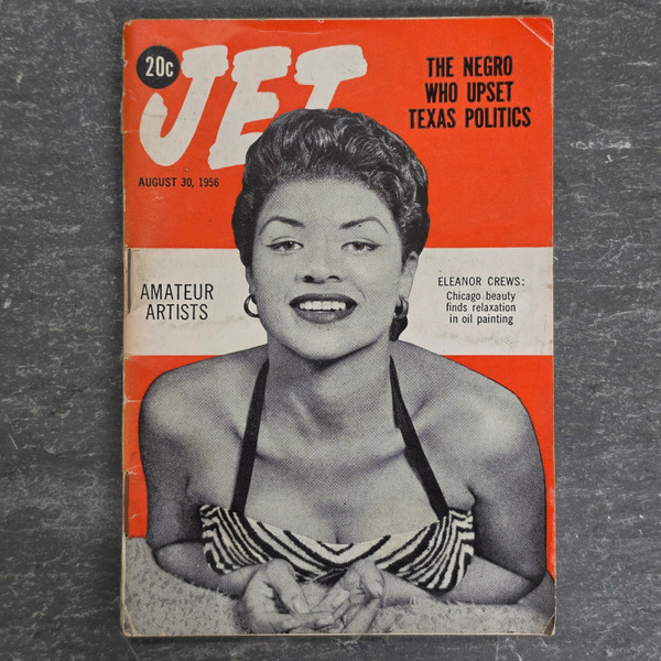 Jet Magazine - August 30, 1956 Vintage Original Back Issue Eleanor Crews Artists