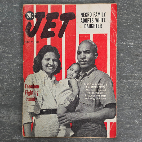 Jet Magazine - June 20, 1963 Vintage Back Issue Diane Nash Bevel Civil Rights