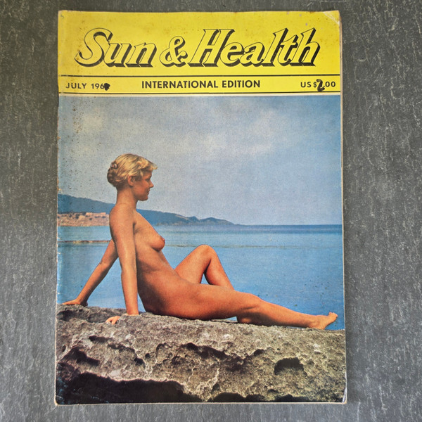 Sun and Health Magazine Back Issue July, 1962 International Ed Nudist Naturalist