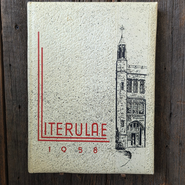 1958 Literulae - Cathedral Preparatory School Yearbook - Erie, PA