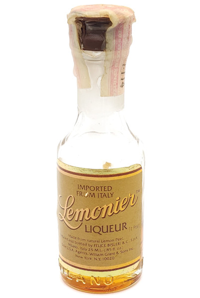 Vintage Lemonier Liqueur Miniature Liquor Bottle Sealed Mini Italy Nip