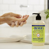 mrs meyers liquid hand soap in use